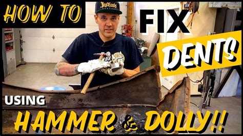 how to flatten dented sheet metal|How to smooth and remove dents in sheet metal with a hammer, .